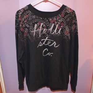 Hollister Flower Sweatshirt